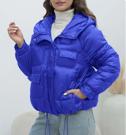 Dikke Steppjacke Warm voor Dames