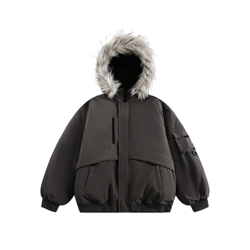 Dames Winterjas Imitatiebontkraag Warm en Trendy