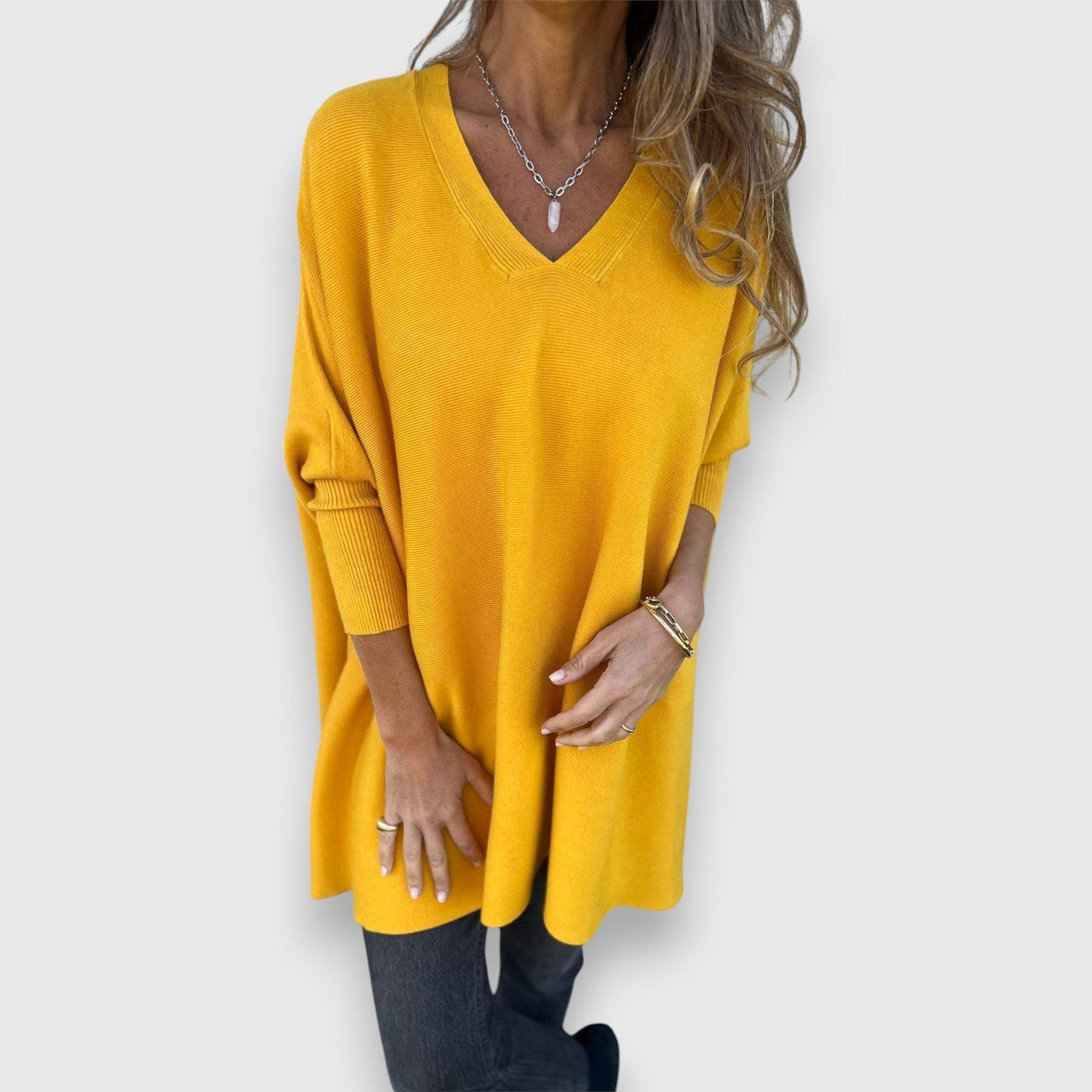 Dames Oversized met V-hals