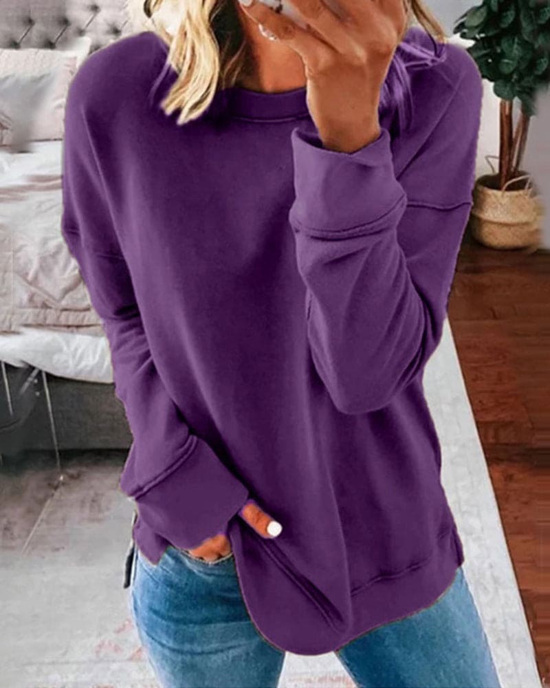 Casual Sweatshirt Harper Zacht en Comfortabel