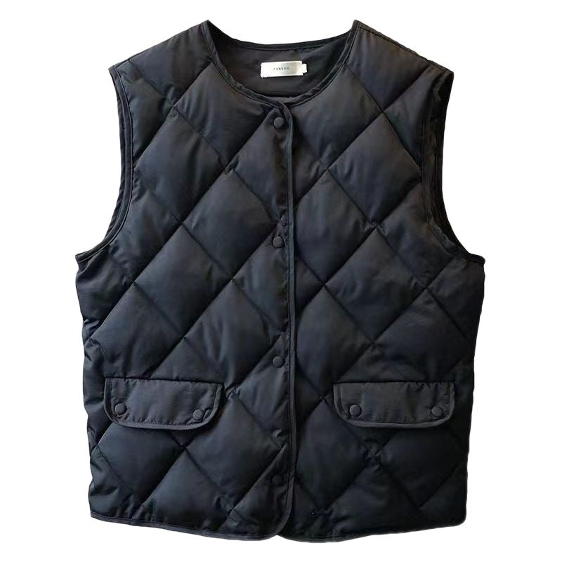 Dames Bodywarmer Gewatteerd Quilted Jacket