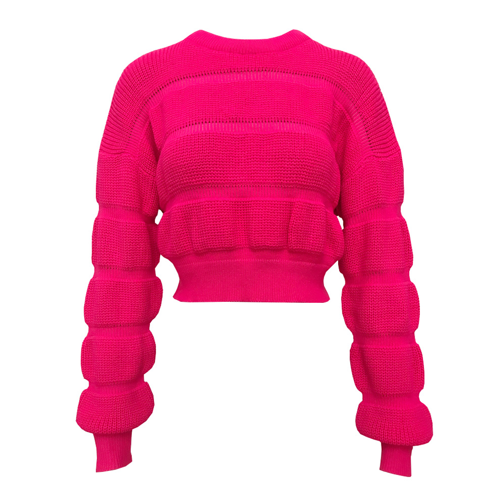 Dames Trui Kort Stijlvol met Structuur Trendy Look