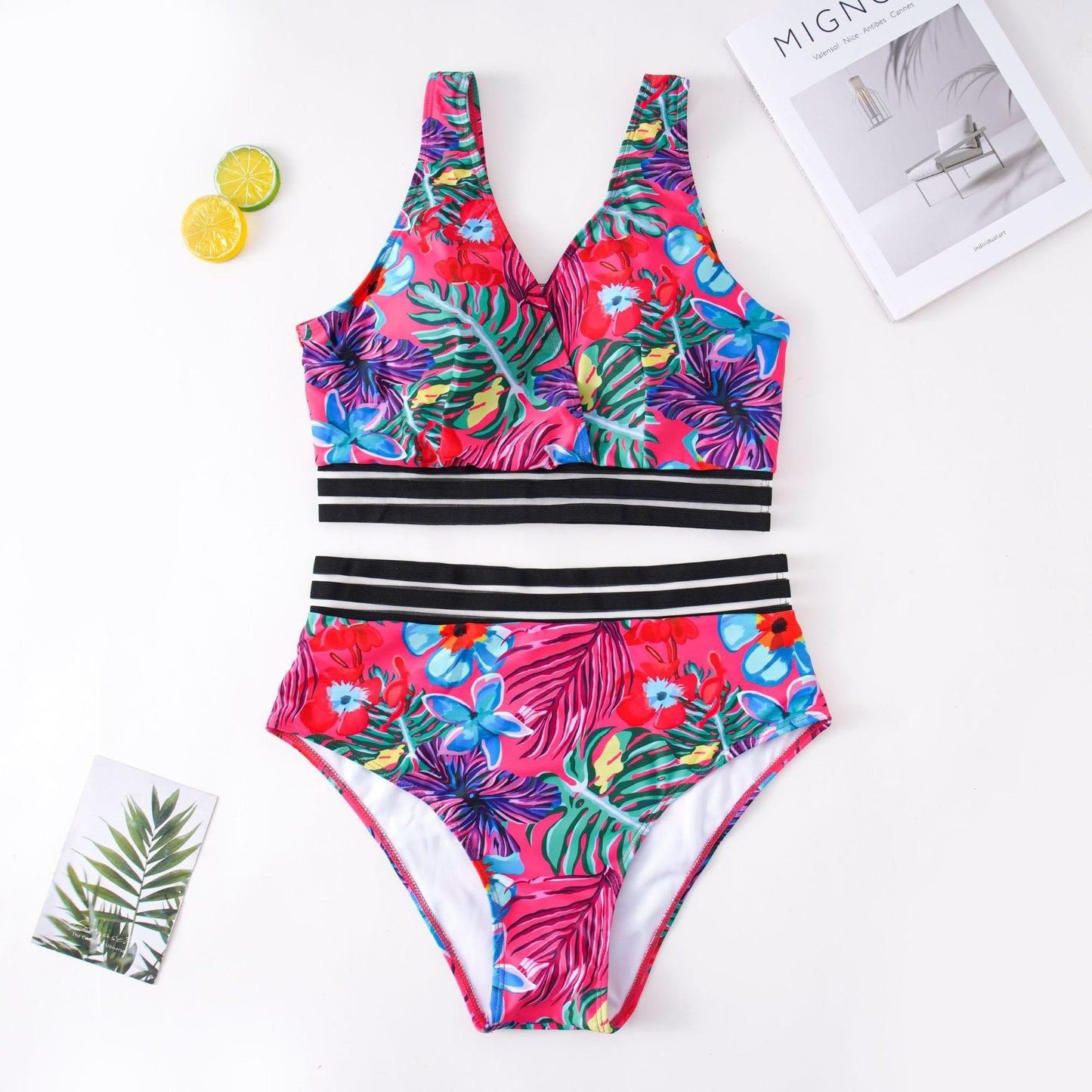 Push-Up Bikini Krisell Exotisch Trendy Badmode