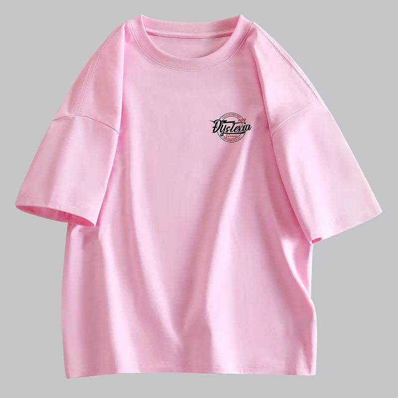 Oversized T-shirt Korte Mouwen Zomerse Chill Out Look