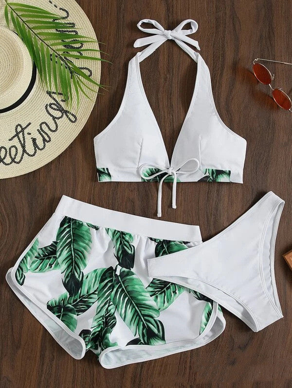 Bikini Set Zomer Short voor Dames Strand