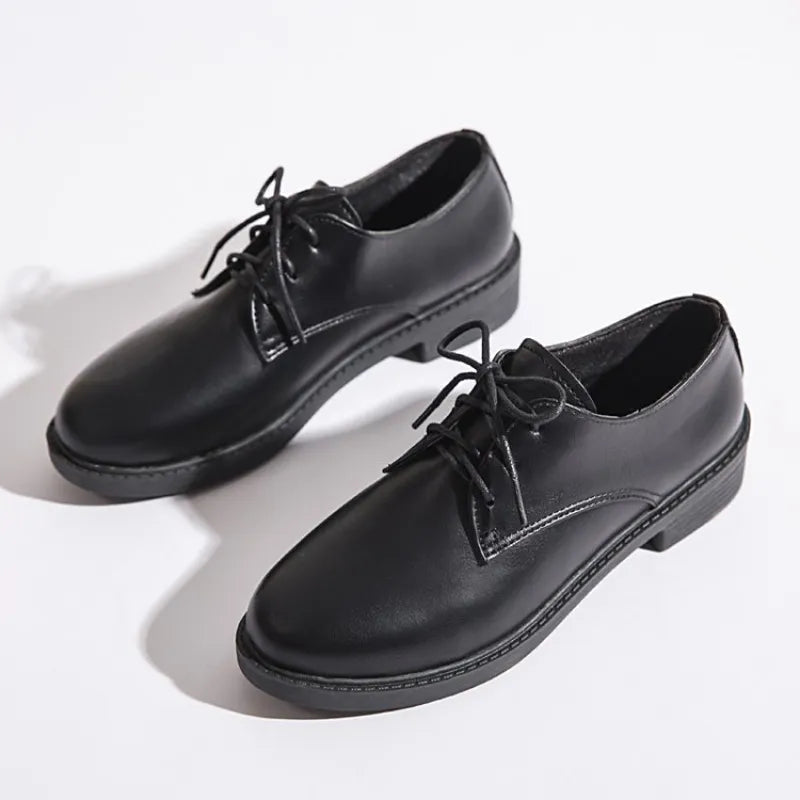 Vrouwelijke Oxford Schoenen Retro Stijl Elsie