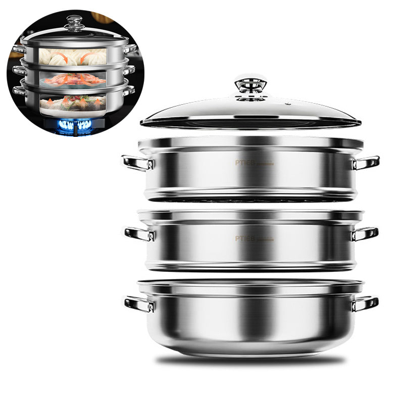 Voedselstomer 3-Laags Stoomkoker NutriSteam
