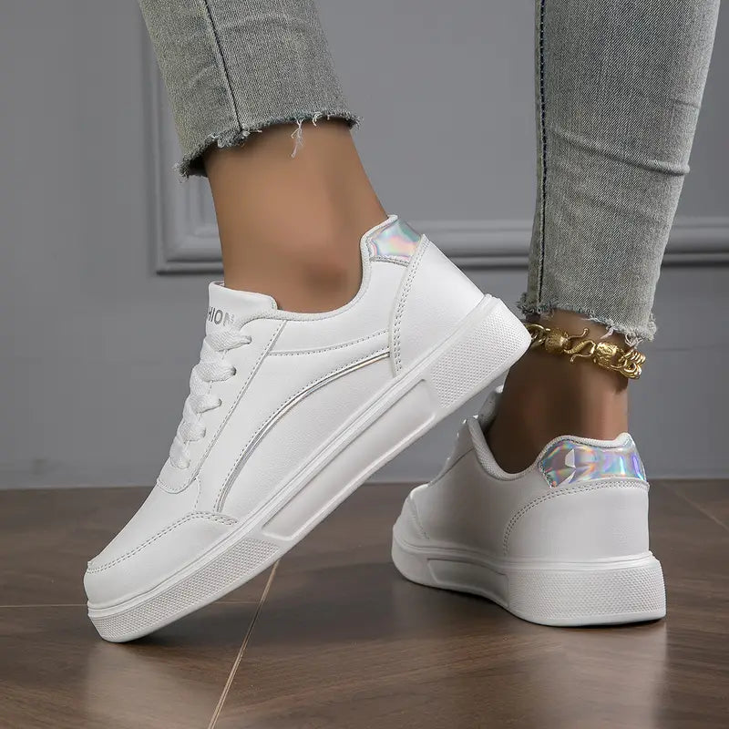 Dames Sneakers Lichtgewicht Stijlvol Wit