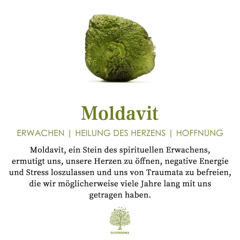Moldaviet Halsketting Natuursteen Lyra Sieraad