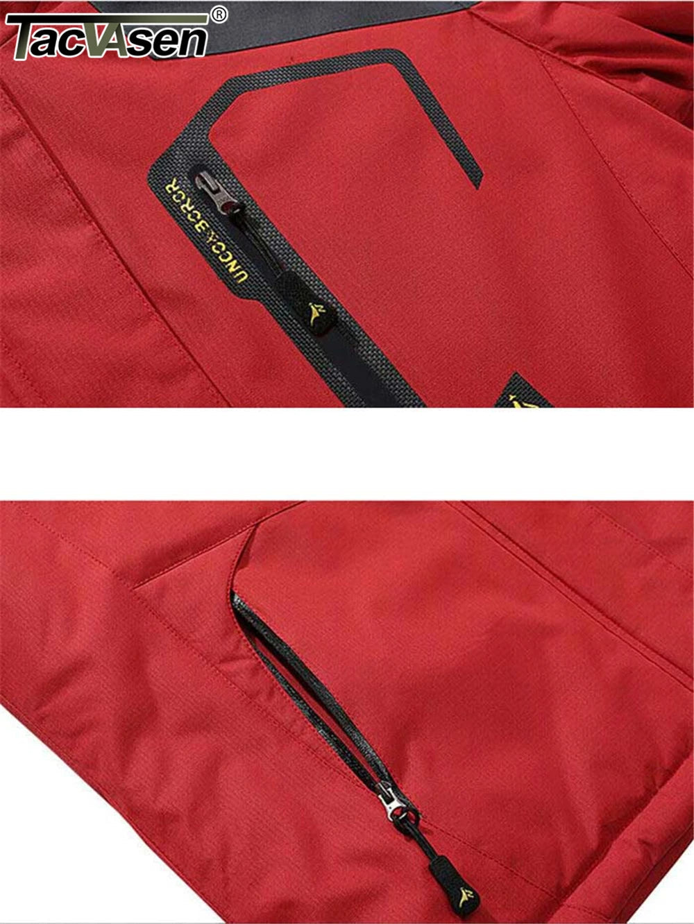 Waterdichte Parka Jas met Fleece Voering en Capuchon