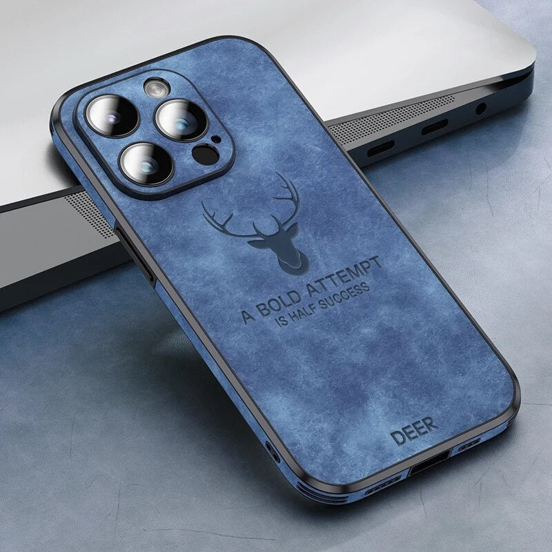 iPhone Hoes van Hertenleer Luxe Beschermhoes Veltro