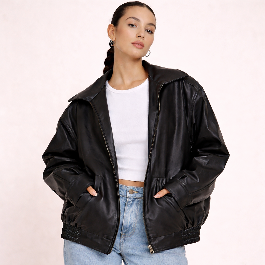 Jet | Tijdloos en elegant leren jack