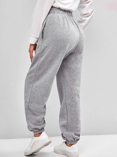Joggingbroek Hoge Taille Zacht en Comfortabel