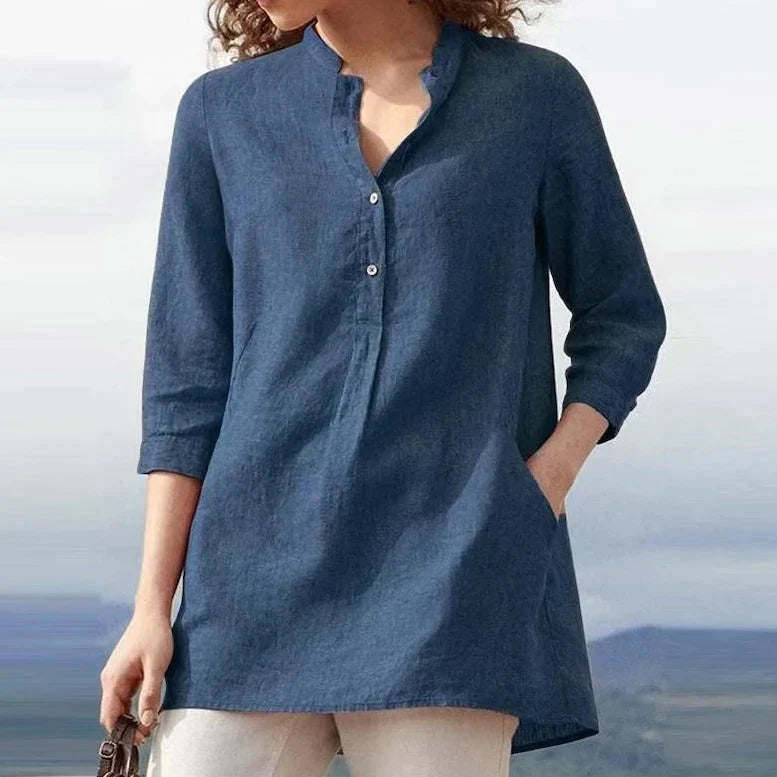 Dames Blouse Comfortabel voor Elke Gelegenheid