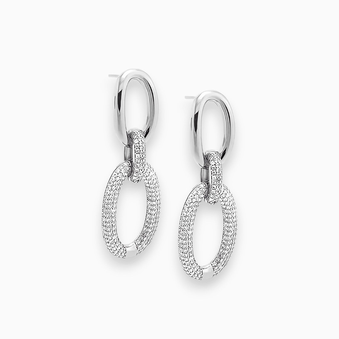 Glamour Oorhangers met Sparkling Steentjes Aurora Design