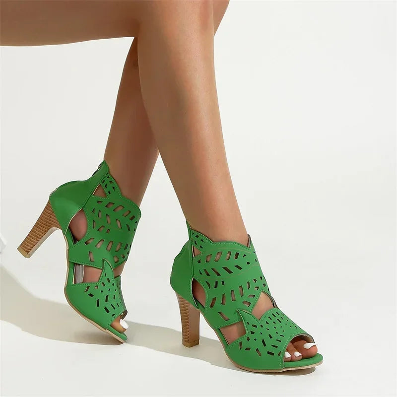 Elegante Parelsandalen Voor Zomerse Dagen
