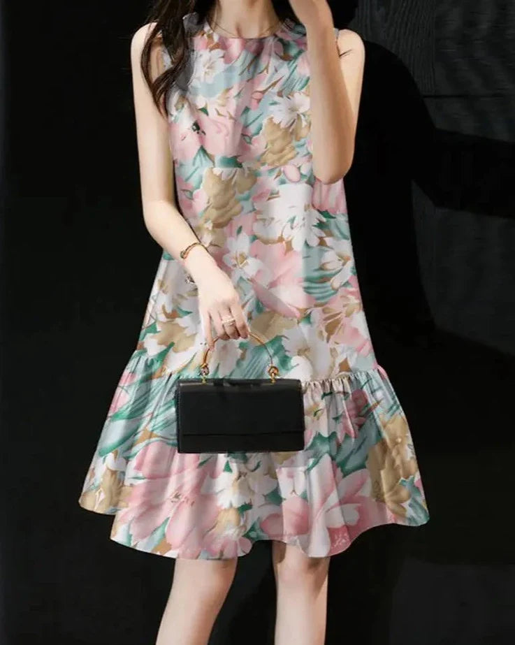 Zomerjurk met Bloemenprint van ModeVibes