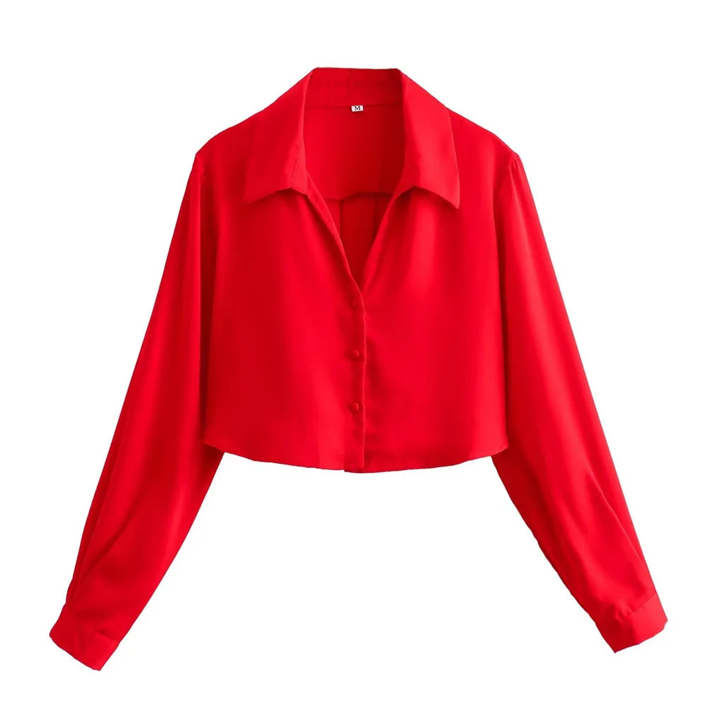 LunaStyle Zijdezachte Zomerse Blouse