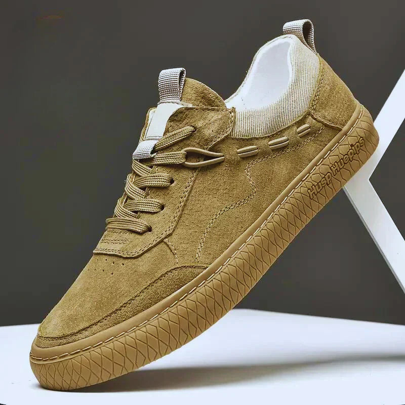 Heren Suède Sneakers Casual Stijl Maxon