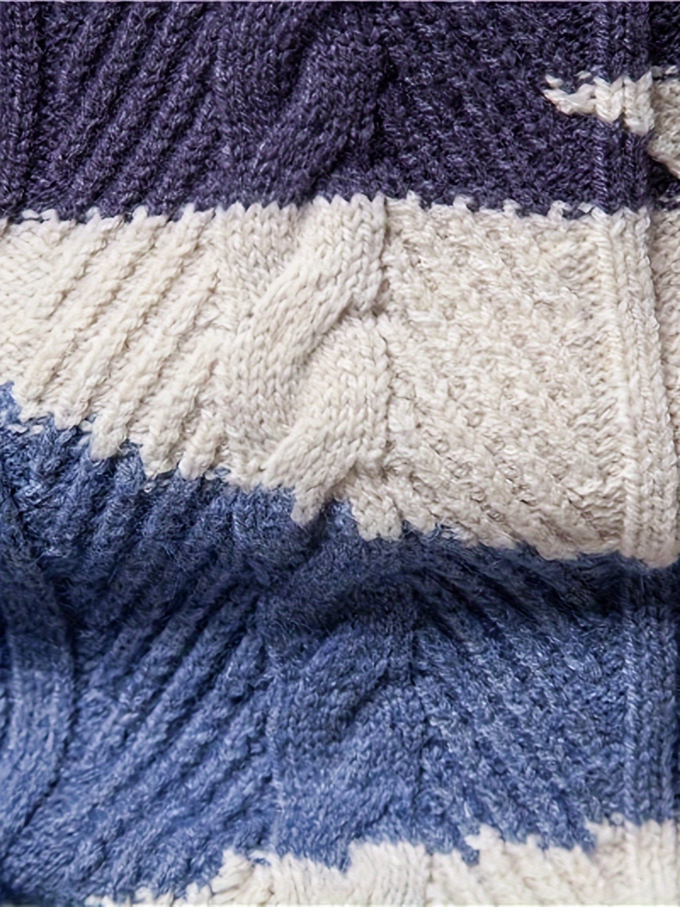Gebreide Trui Heren Comfortabel Warme Wintertrui