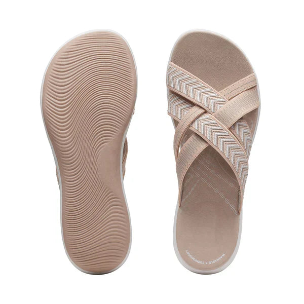 Dames Slippers Luchtig met Schokabsorberend Voetbed