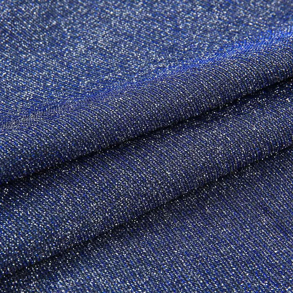 Plus-Size Top Glitter Mujes met Stijlvol Design