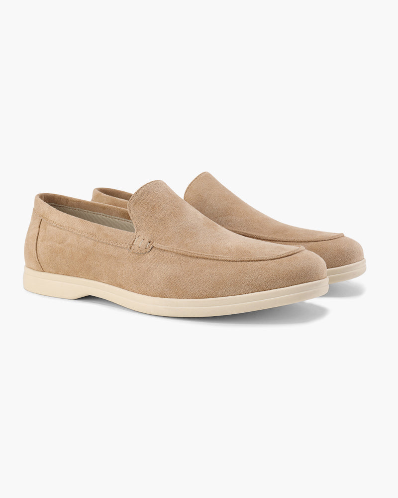 Herenzomerloafers van Suède Elegante Stijl