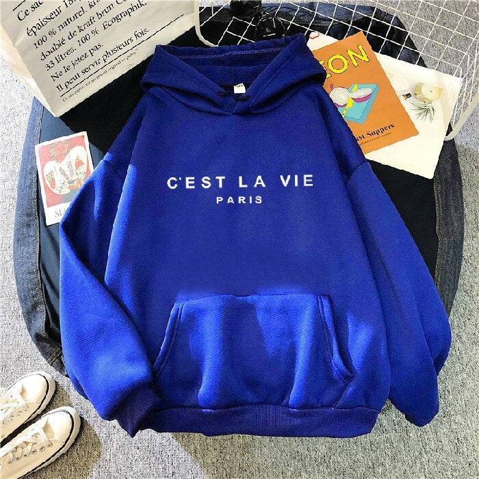 Dames Hoodie Zacht Comfortabel Soleil