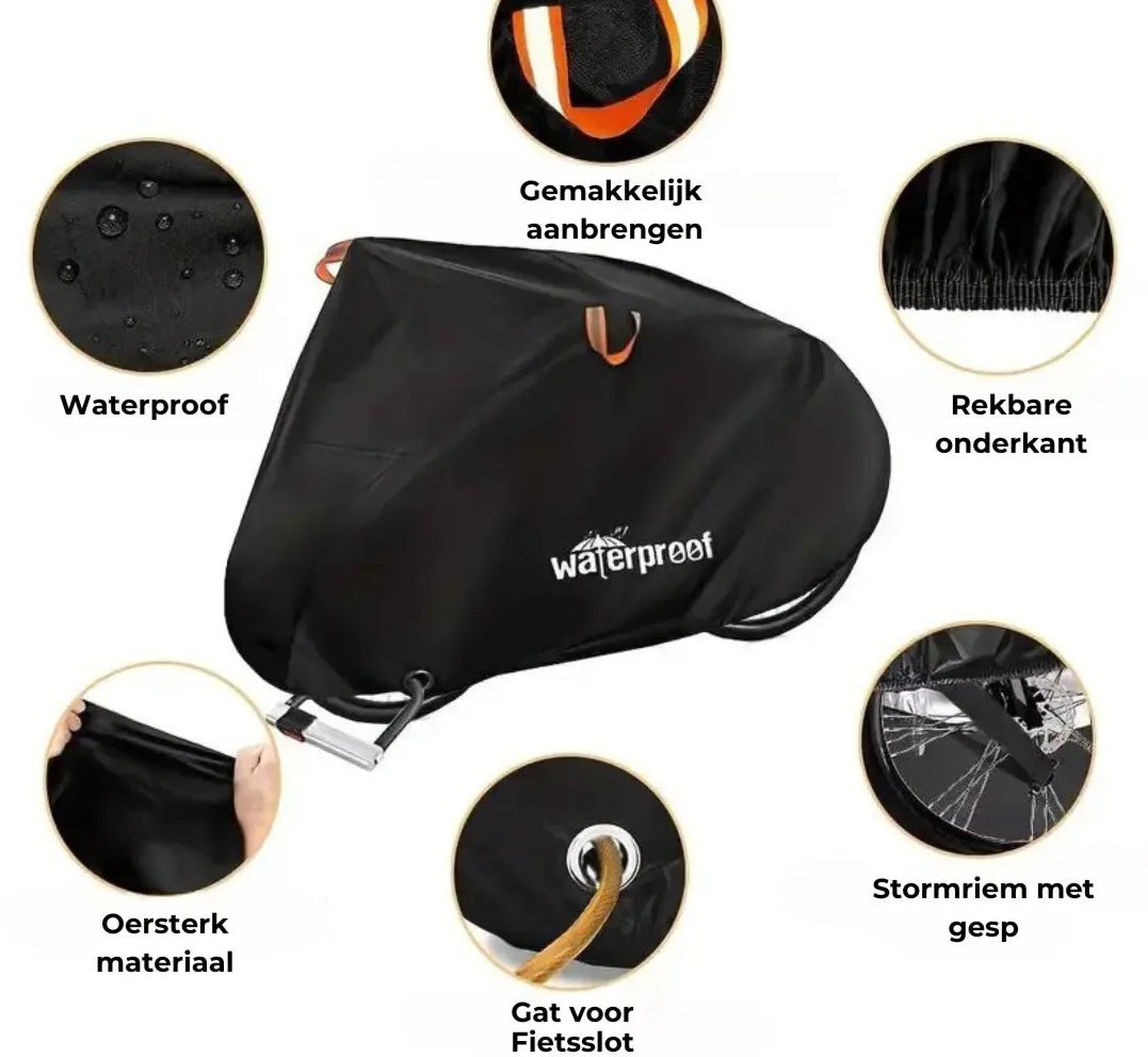 Waterdichte Fietshoes 3-Lagen Regenbestendig
