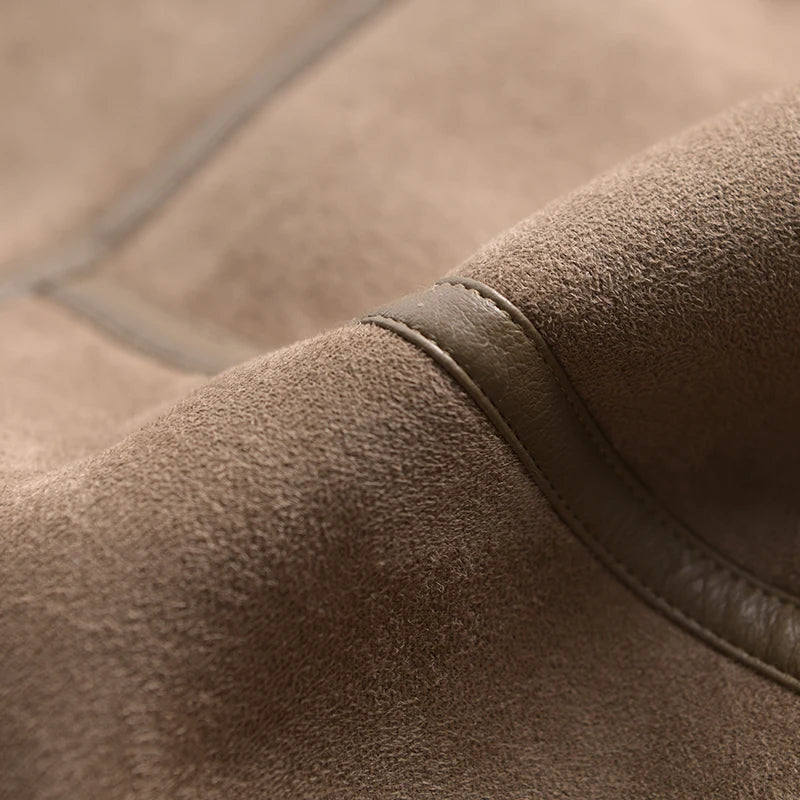 Suède Winterjas Warm en Stijlvol Nova Design