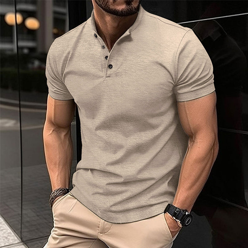 Klassiek Brio Heren Poloshirt Katoen