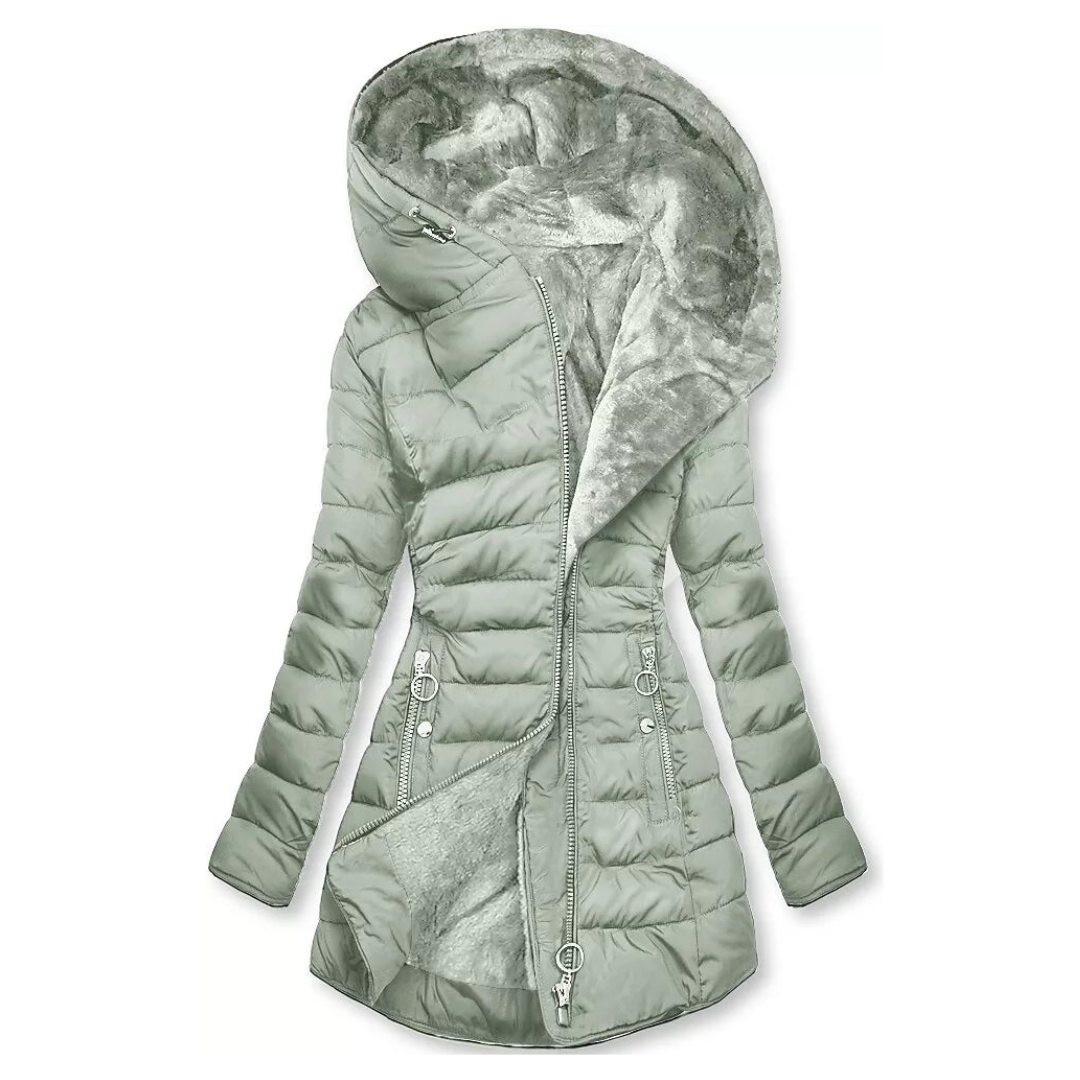 Dames Winterjas Gevoerd Waterdicht Warm
