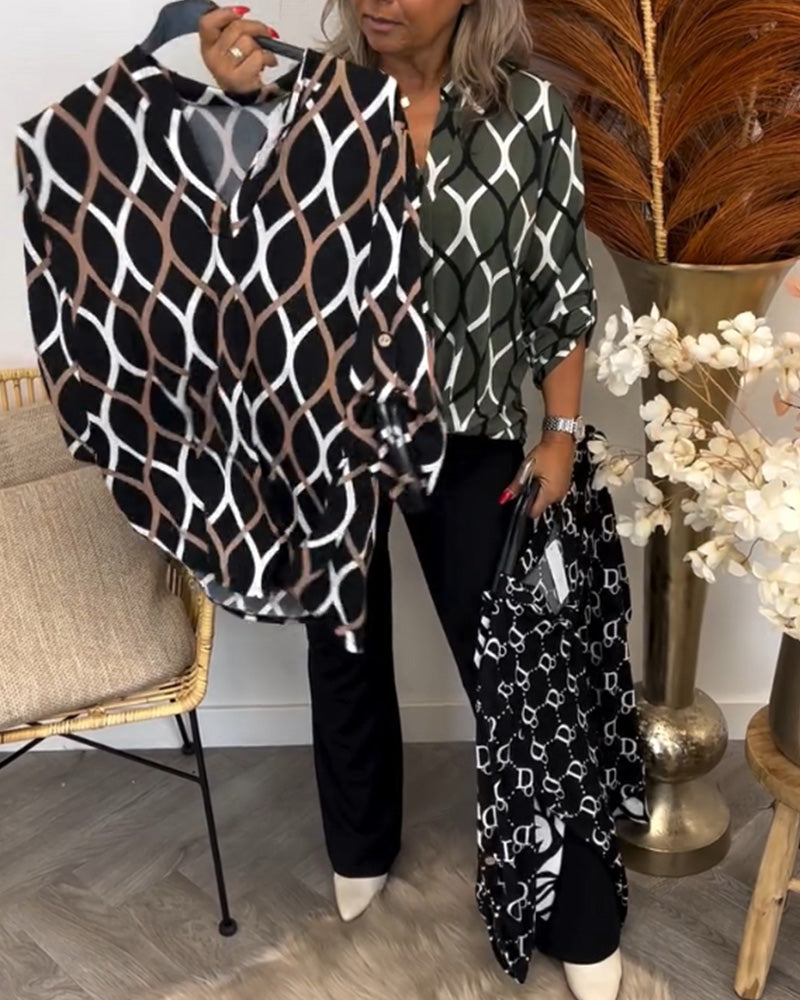 Dames Blouse Casual Lange Mouwen