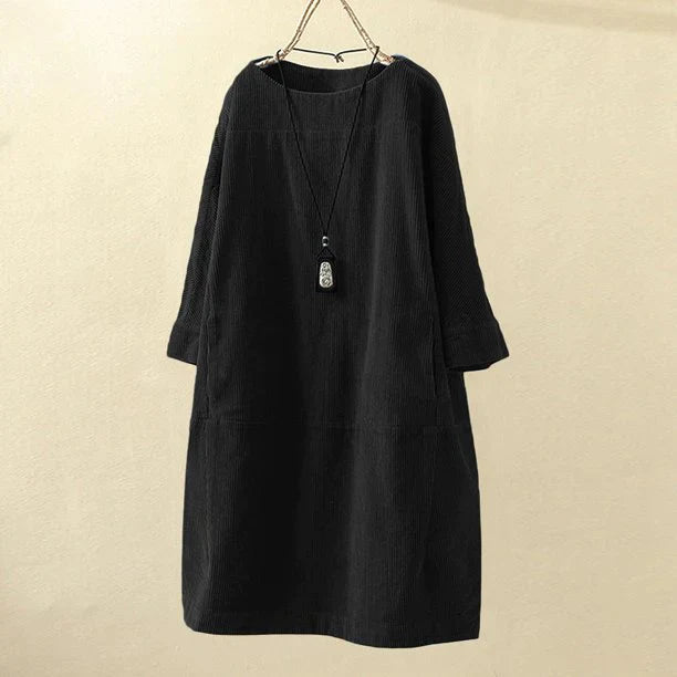 Velanora- Lange corduroy top voor dames