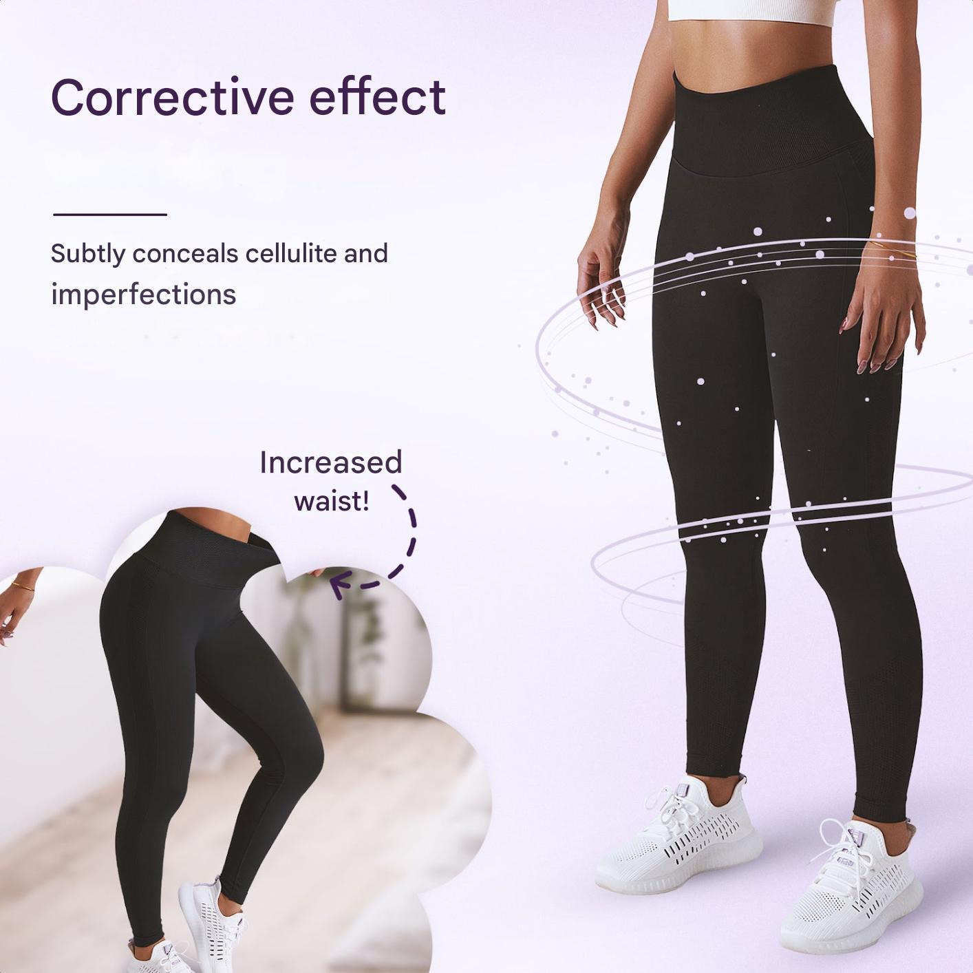 Dames Sportlegging High Waist Elastisch Flexibel