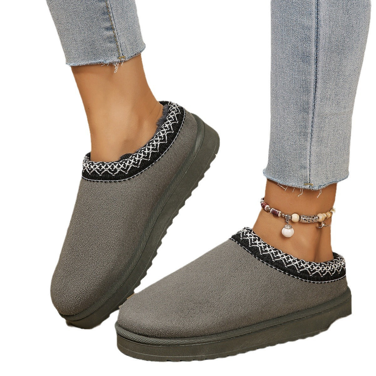 Dames Pantoffels Warm en Zacht met Voering