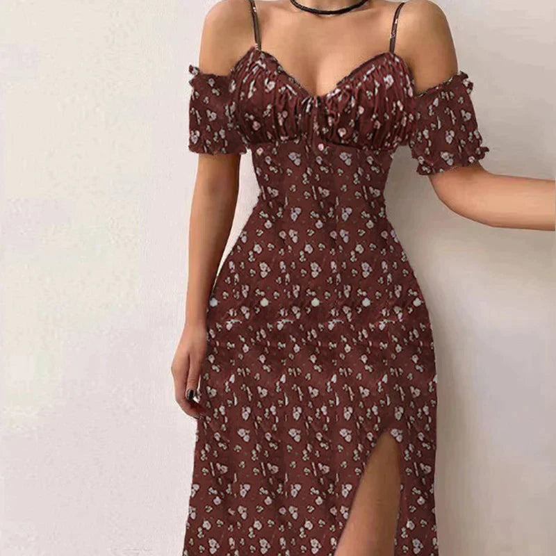 Cocktailjurk V-hals Korte Jurk Party Dress