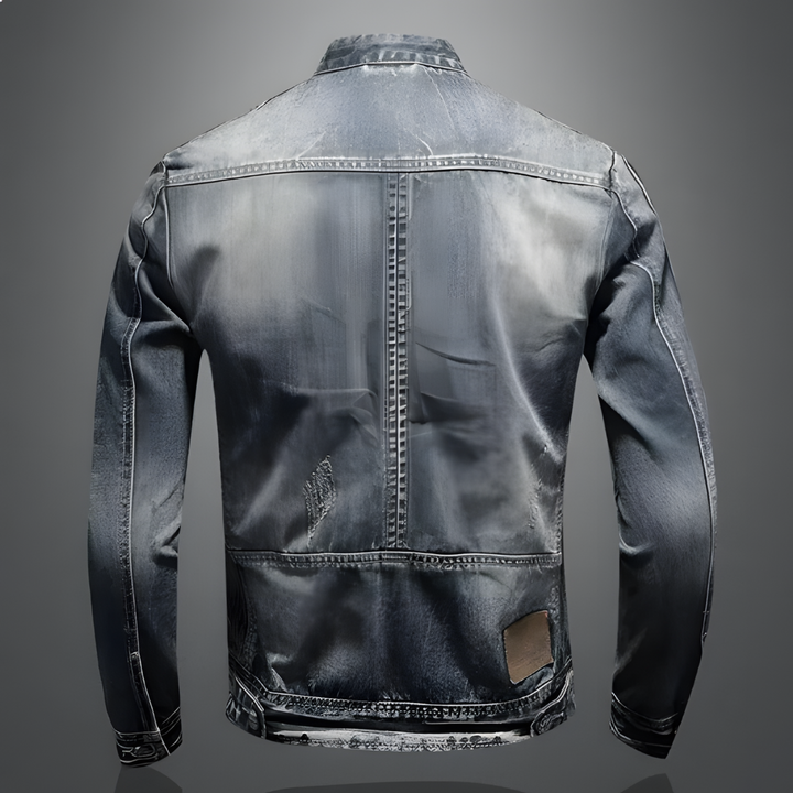 Vintage Denim Heren Jasje Maverick Stijl