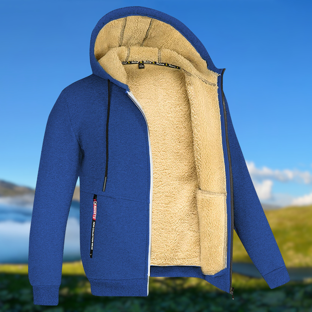 Herenjack met Capuchon Waterdicht en Ademend