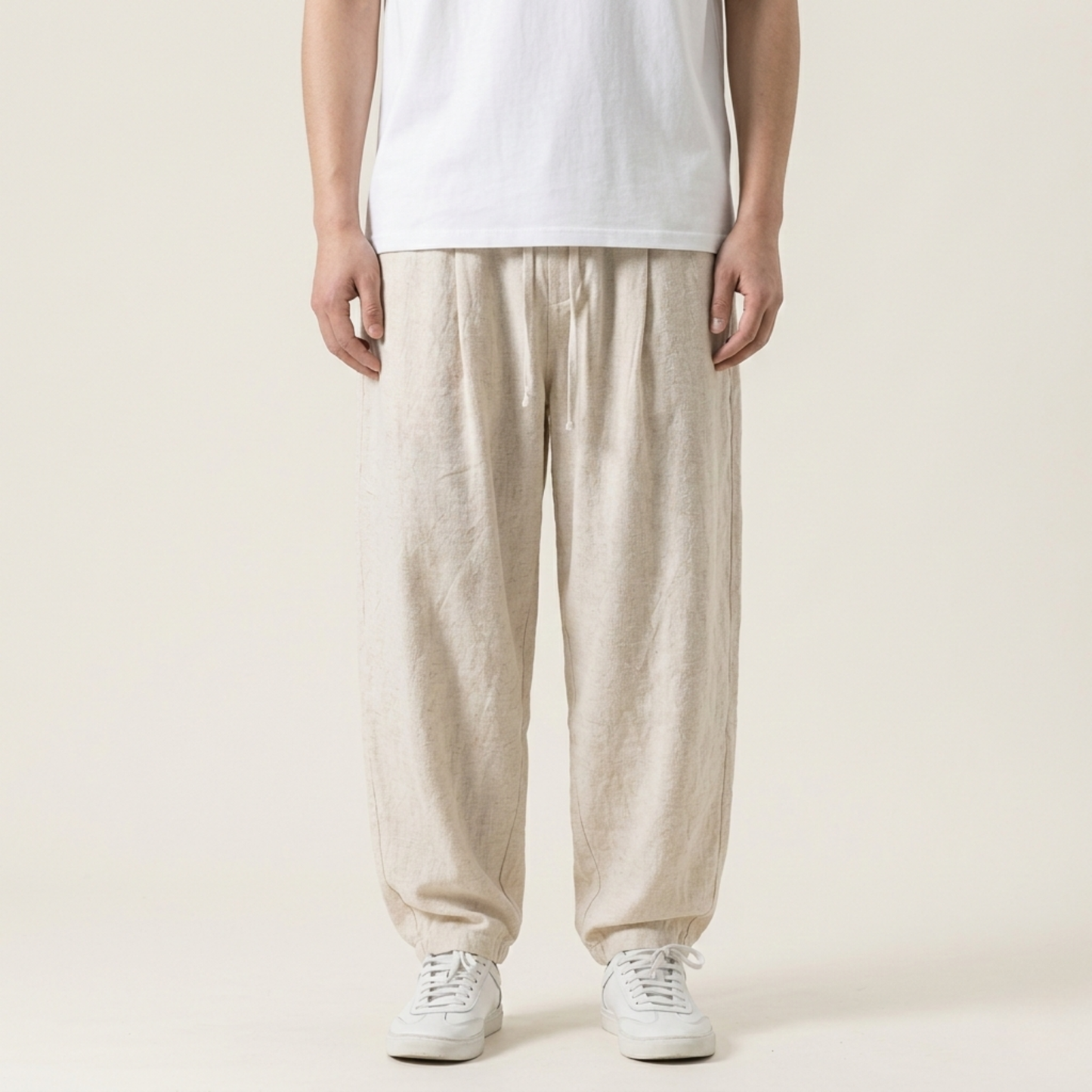 Sebastian | Lichtgewicht en stijlvolle linnen broek