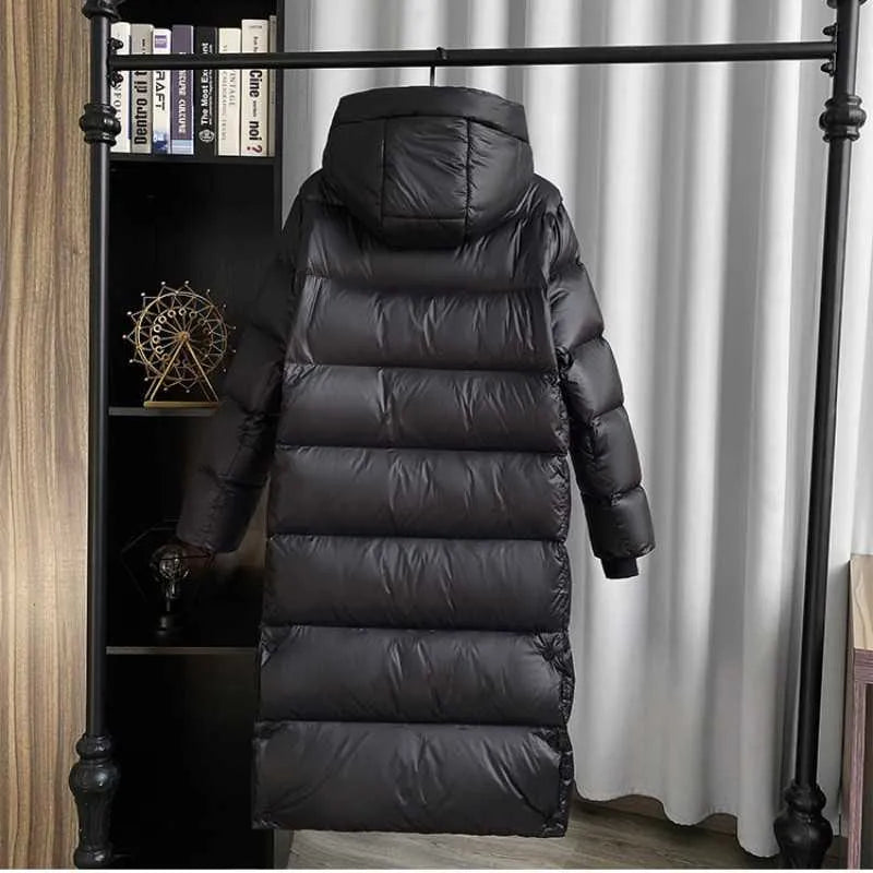 Dames Lange Winterjas Warm en Stijlvol