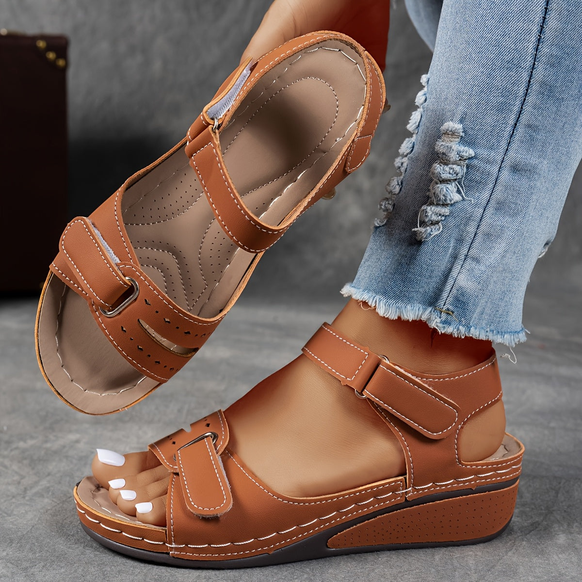Dames Sandalen Verstelbaar Comfortabele Pasvorm