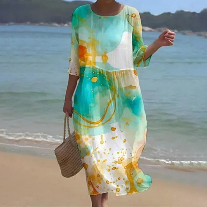Miranda | Elegante abito floreale