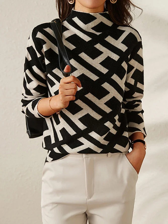 Comfortabel Casual Sweater van StyleFlex