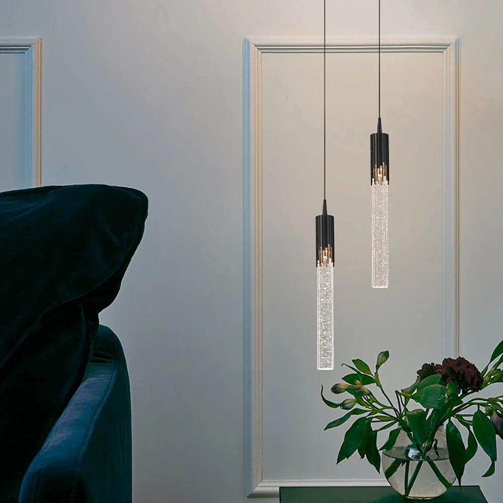 Glas Hanglamp Cilindervorm Modern Design Lustreau