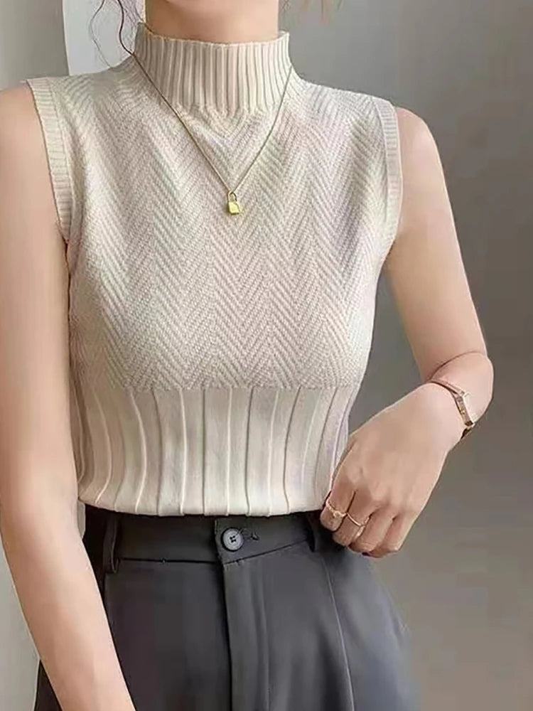 Gebreide Casual Top voor Vrouw