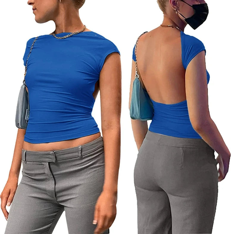 Vrouwelijke Mode Top Jara Trendy en Sexy