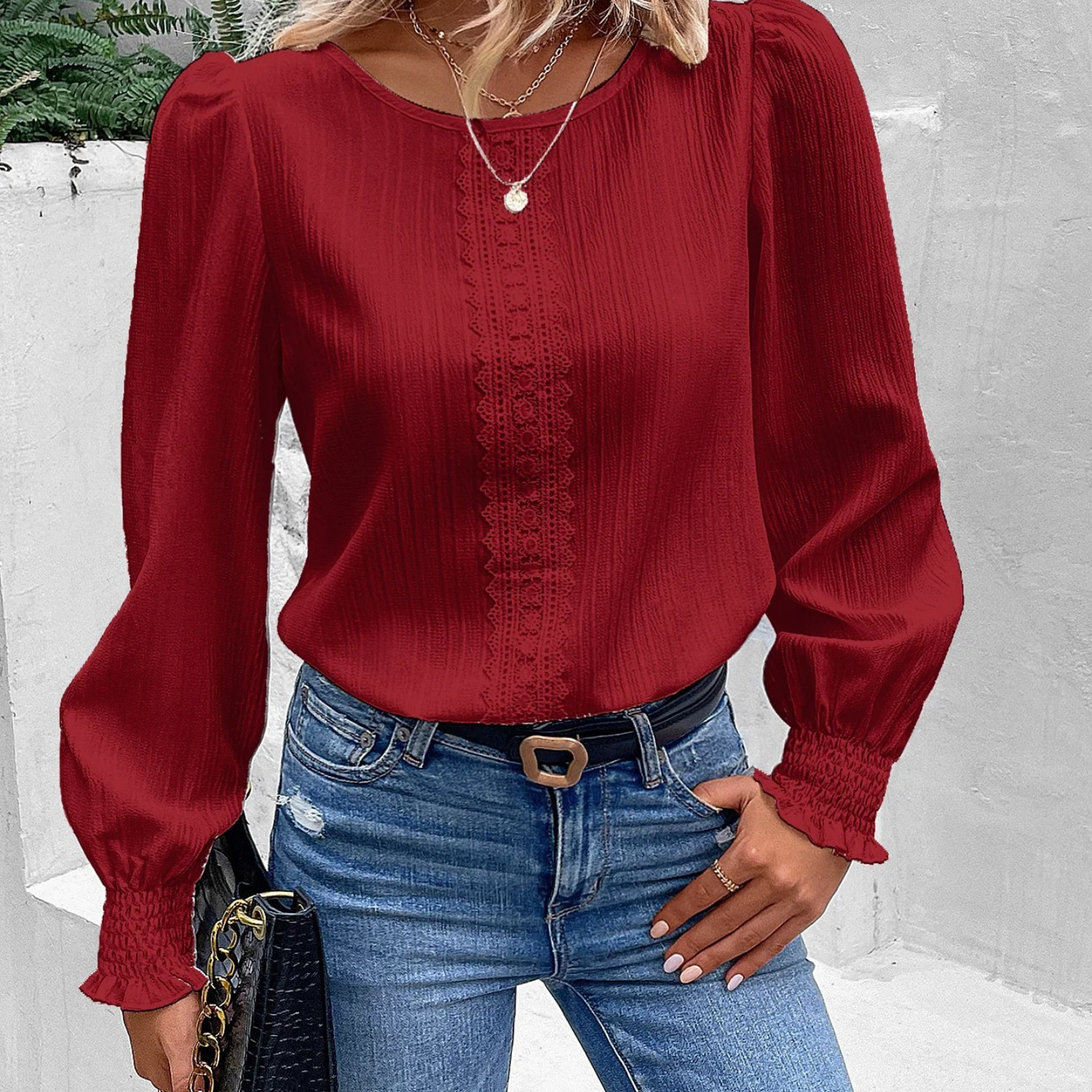 Stijlvolle Elegante Stijl Dames Blouse