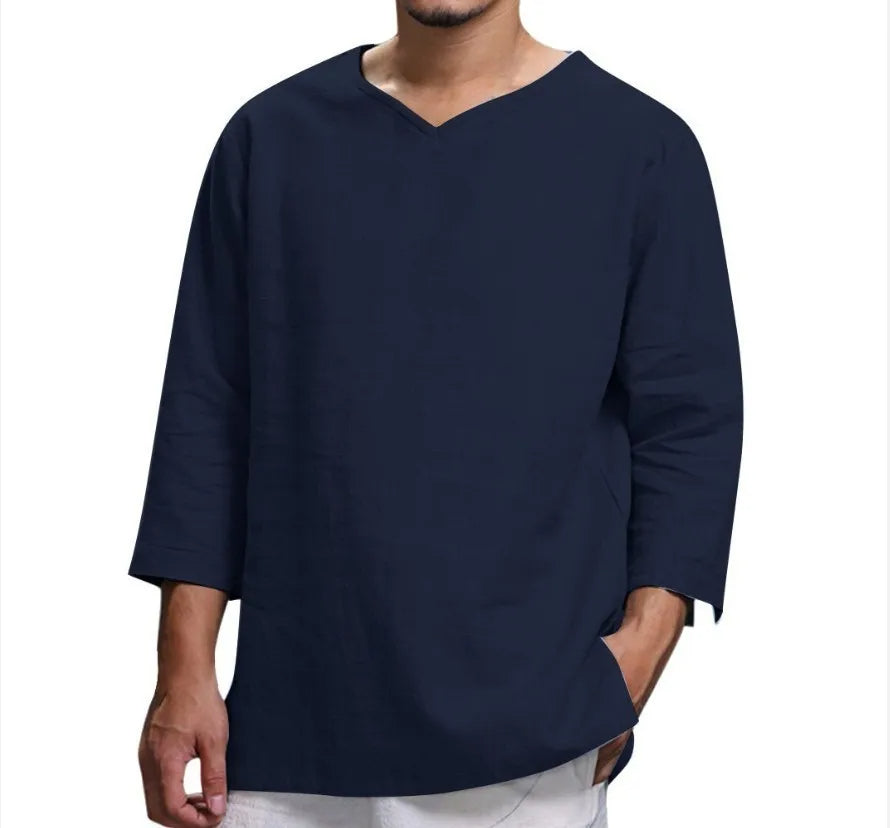 Casual T-Shirt voor Mannen Zacht en Comfortabel