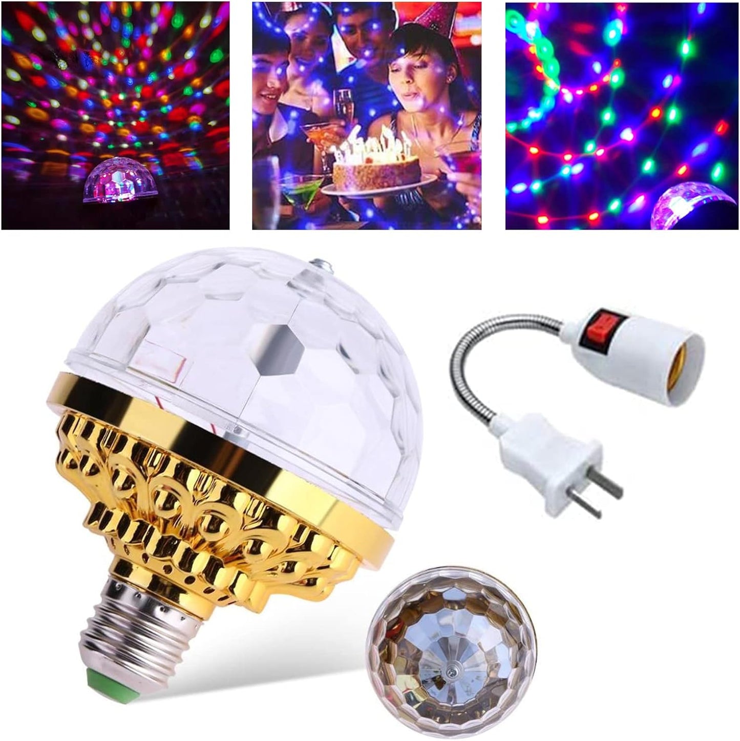 Disco Lamp LED Kleurrijk Dansfeest Verlichting